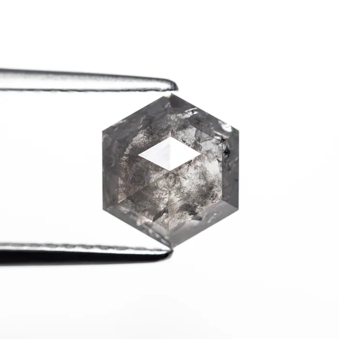 Earrings Misfit Diamonds 153ct 783x685x362mm Hexagon Rosecut 2545211