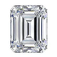 GemFind Earrings 120 Carat Emerald Lab Grown Diamond