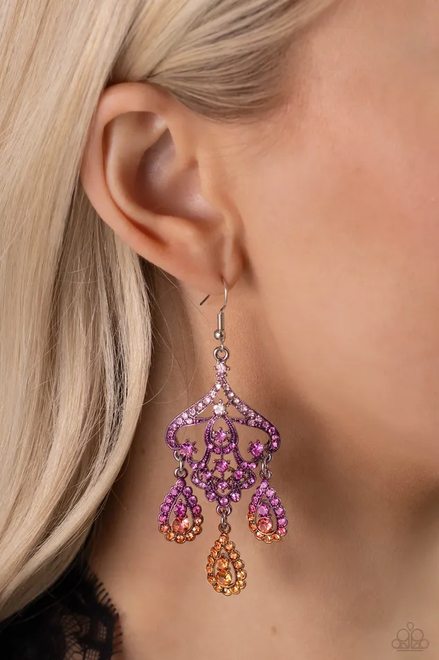 Paparazzi Accessories Earrings Chandelier Command Multi