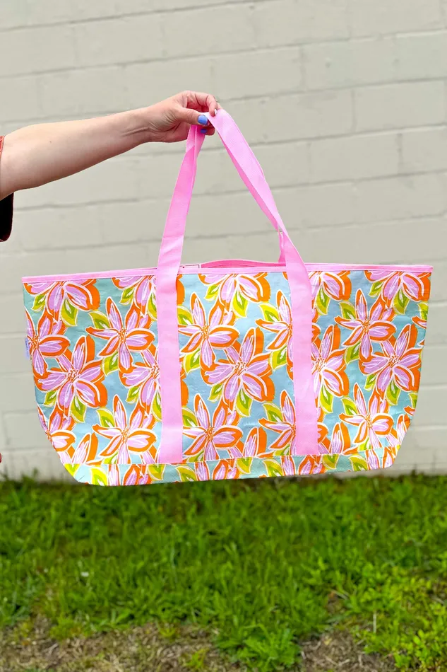 Rings Mary Square Huge Open Tote Paradise View
