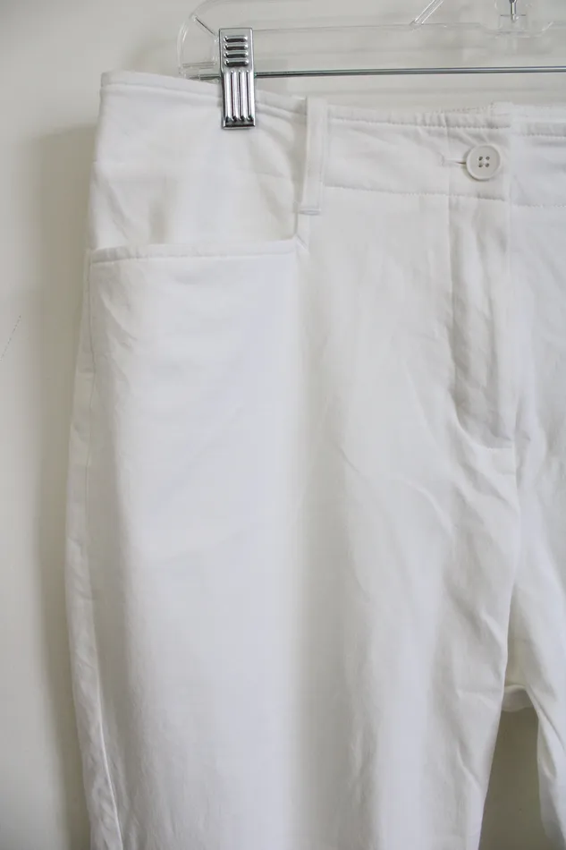 Talbots Rings Talbots Curvy White Pants 12