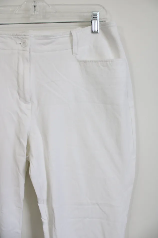 Talbots Rings Talbots Curvy White Pants 12