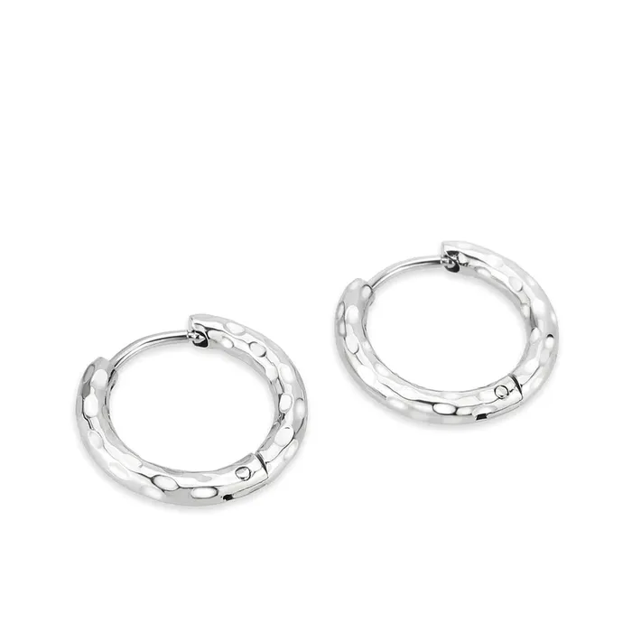 Earrings Green CJ3848 Wholesale Womens Minimalist Stainless Steel Earrings