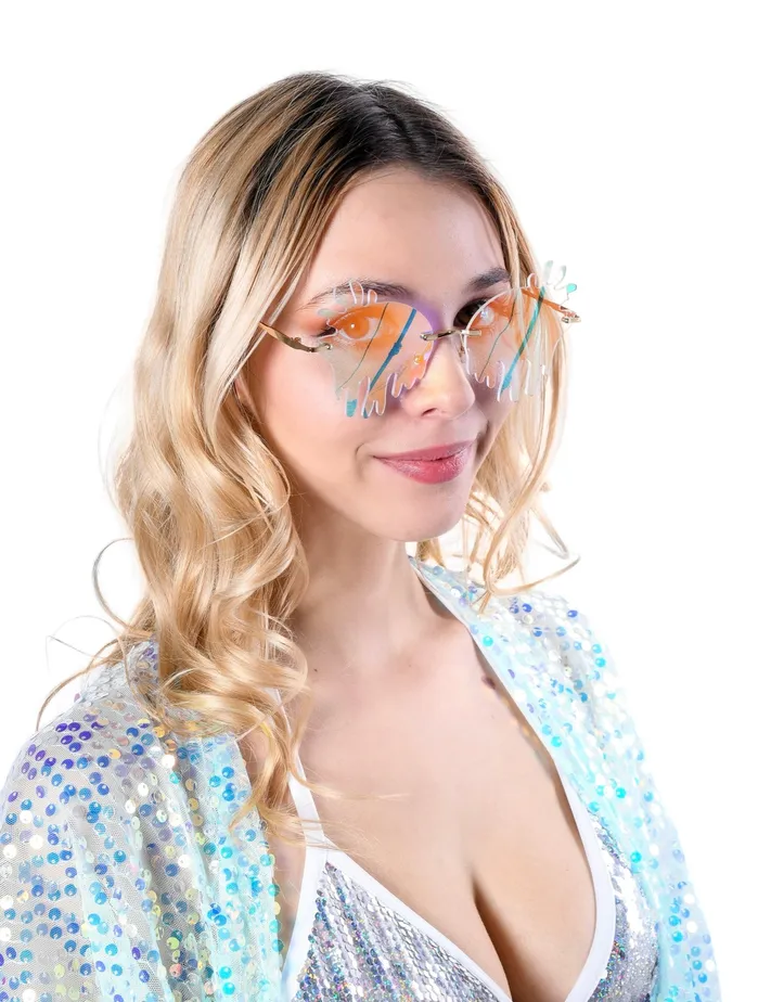 Earrings THE LUMI SHOP Iridescent Drip Sunglasses