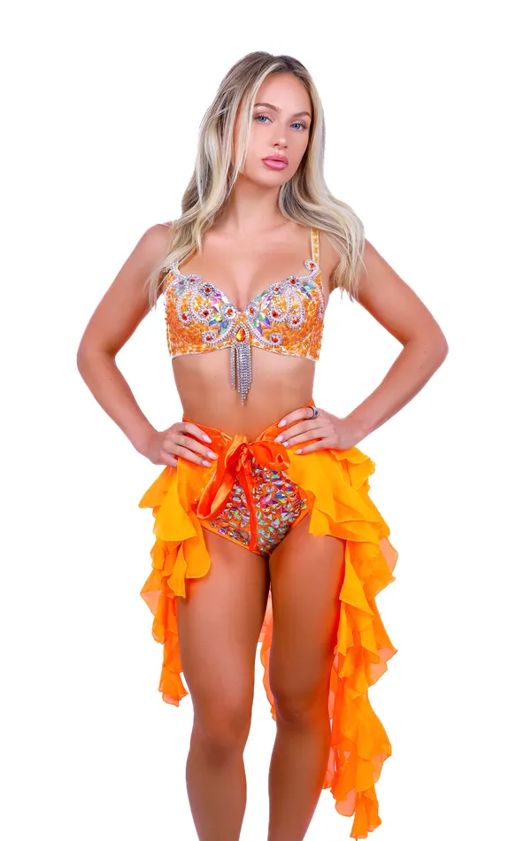 FULL OUTFIT Citrus Orange Mermaid 3 pcs THE LUMI SHOP Necklaces