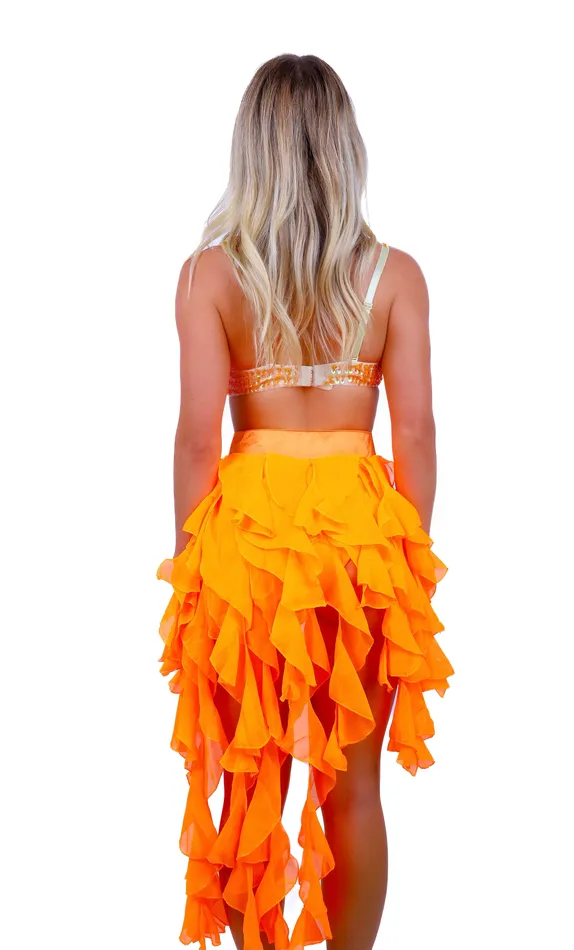 FULL OUTFIT Citrus Orange Mermaid 3 pcs THE LUMI SHOP Necklaces