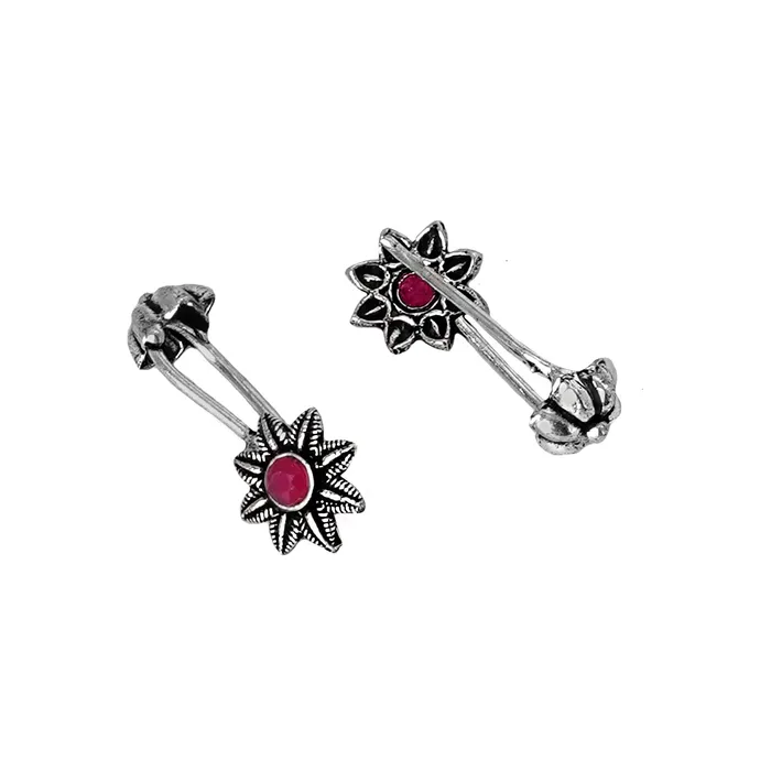 Rings Teejh Teejh Takshashila Oxidised Silver Jewellery Gift Set