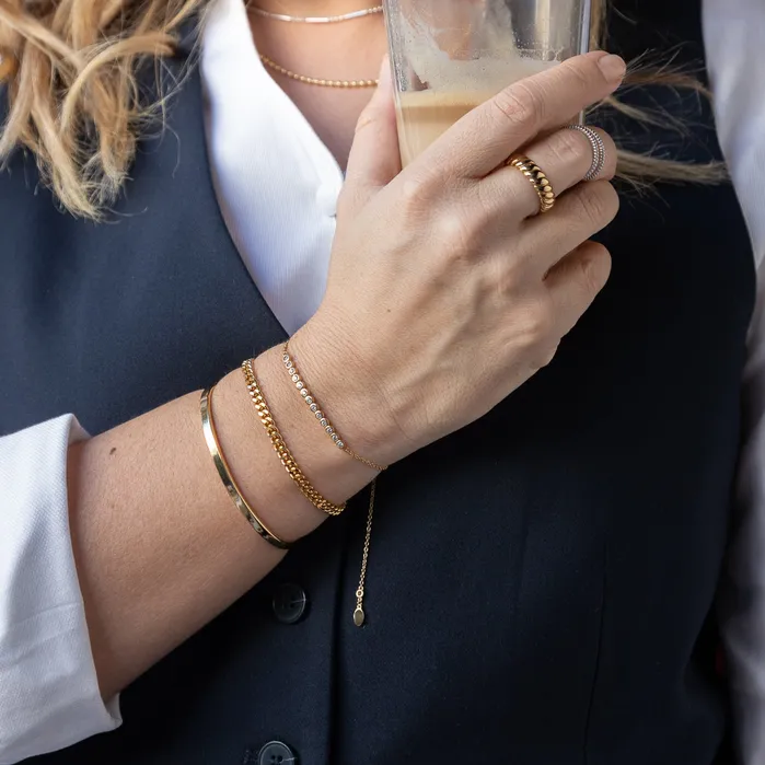 Scream Pretty Bracelets Hannah Martin Curb Chain Bracelet Scream Pretty Bracelets Hannah Martin Curb Chain Bracelet