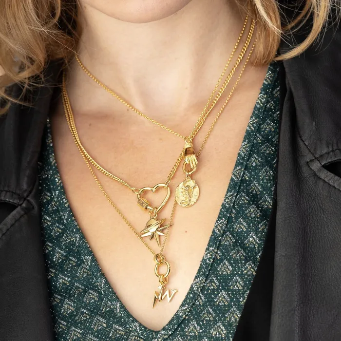 Silver Zodiac Charm Lily Charmed Charm Necklaces