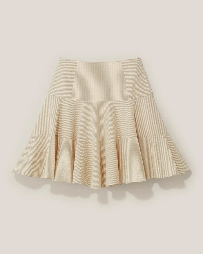 Beige Nantucket Skirt ADEAM Earrings Beige Nantucket Skirt ADEAM Earrings