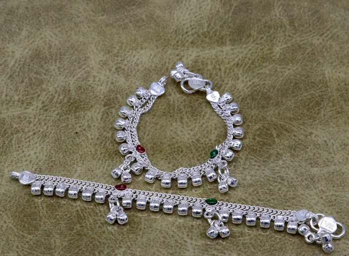 Bracelets TRIBAL ORNAMENTS 5 inches long customized anklets for new born baby anklets best unisex kids foot bracelet charm anklets bracelet from India ank283 Bracelets TRIBAL ORNAMENTS 5 inches long customized anklets for new born baby anklets best unisex kids foot bracelet charm anklets bracelet from India ank283