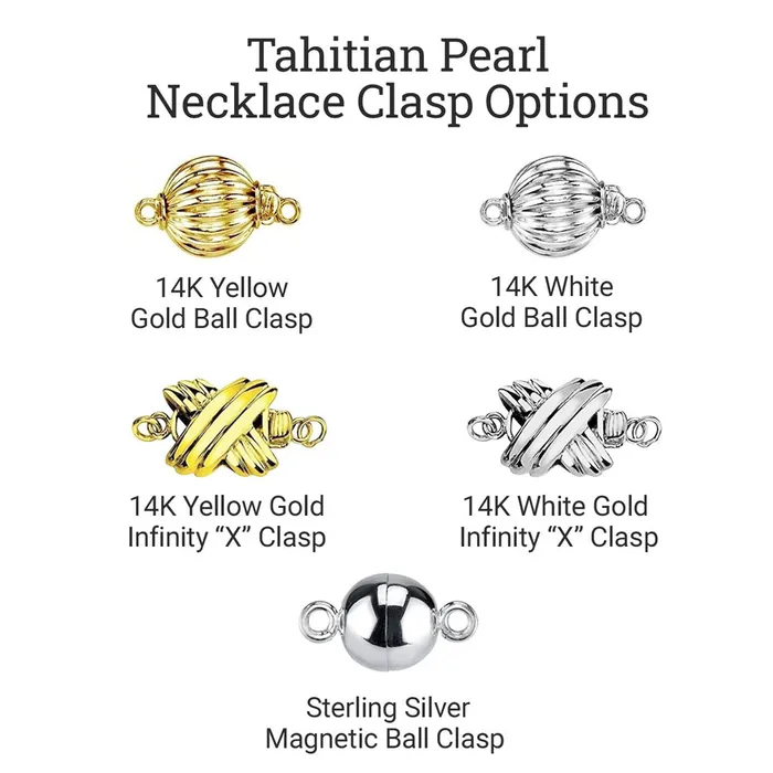 Bright Silver Tahitian True Round Pearl Necklace 100120mm AAAA Quality spt Necklaces