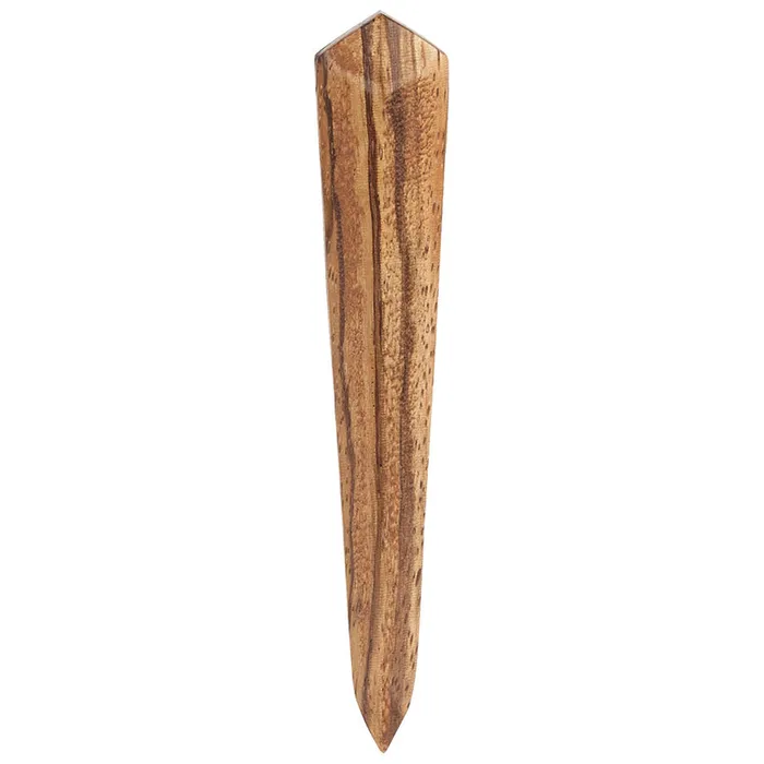 Charles Buyers Earrings Stravaig Kilt Pin Zebrano Wood