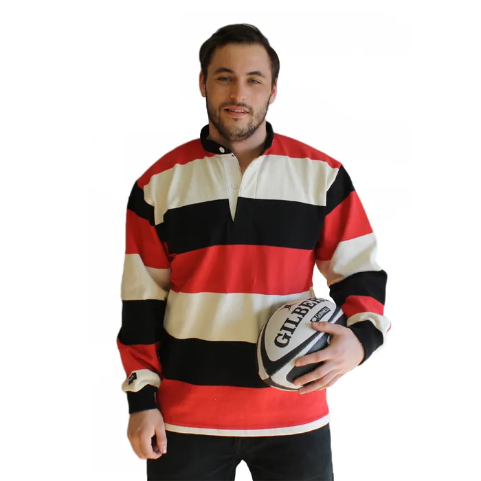 Earrings Ottawa Heritage Stripe Rugby Shirt Barbarian Sports Wear