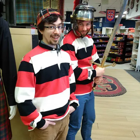 Earrings Ottawa Heritage Stripe Rugby Shirt Barbarian Sports Wear
