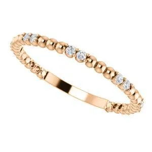 Kenla Round Diamond or Moissanite 34 Eternity 4 Prongs Beads Wedding Anniversary Band Fire Brilliance Rings
