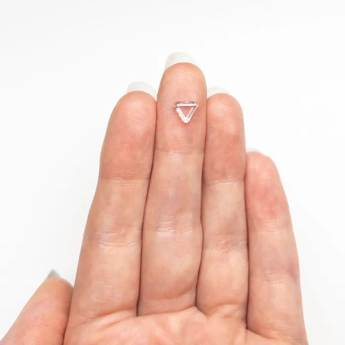 Misfit Diamonds Rings 069ct 567x635x204mm Cut Corner Triangle Portrait Cut 2002714