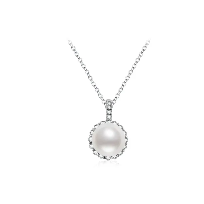 Necklaces Pearly Lustre 18K Solid Gold Australian White South Sea Pearl Necklace KN00230 Necklaces Pearly Lustre 18K Solid Gold Australian White South Sea Pearl Necklace KN00230