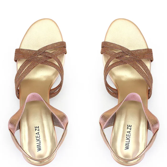 Necklaces Walkeaze Women Formal Block Heel 73013S Necklaces Walkeaze Women Formal Block Heel 73013S