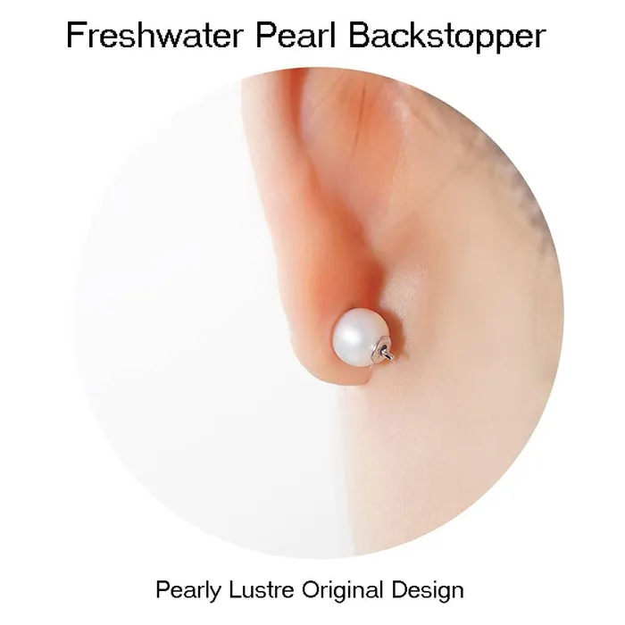 New Yorker Freshwater Pearl Earrings WE00408 Pearly Lustre Earrings