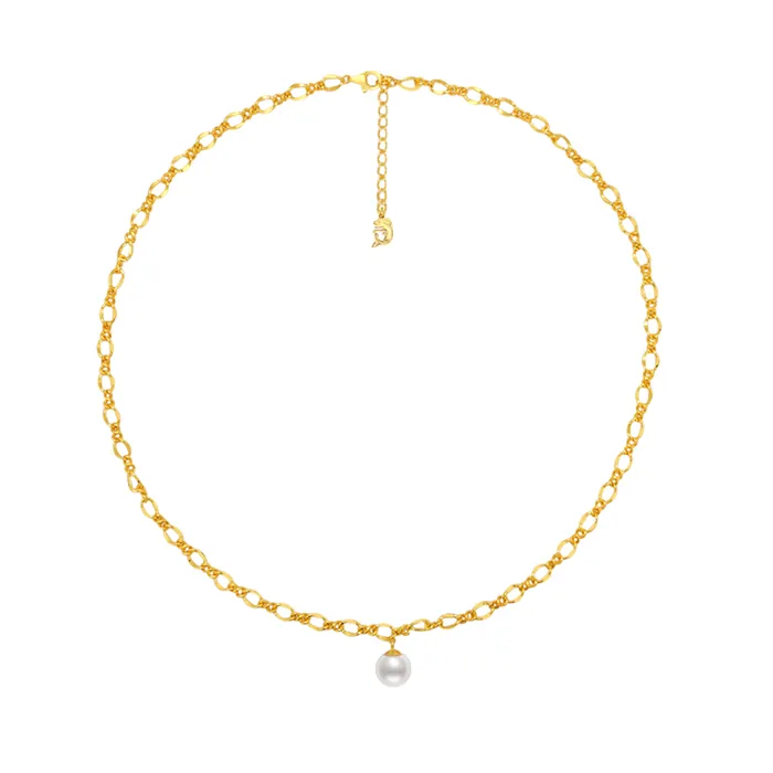 New Yorker Freshwater Pearl Necklace WN00206 Pearly Lustre Necklaces