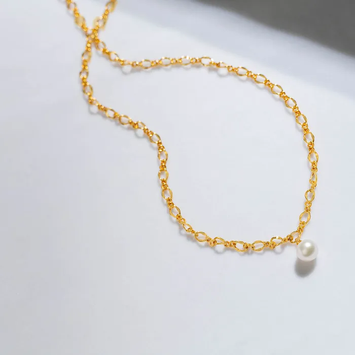 New Yorker Freshwater Pearl Necklace WN00206 Pearly Lustre Necklaces