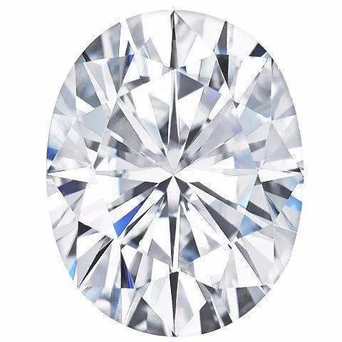 Rings Charles Colvard Oval Moissanite Fire Brilliance 