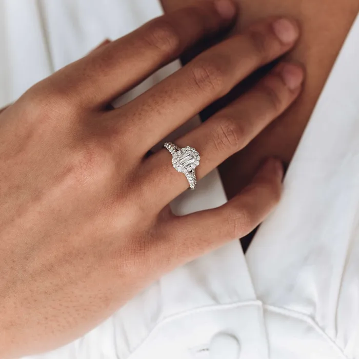 Rings Christopher Designs PreOwned Christopher Designs Diamond Engagement Ring