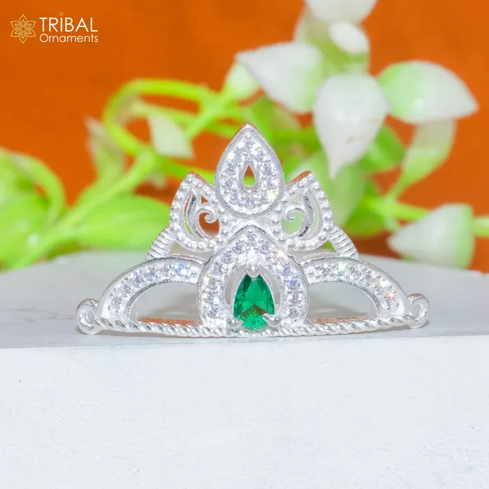 Rings TRIBAL ORNAMENTS 925 sterling silver handmade lord baby Krishna Mukut amazing Laddu Gopala crawling Krishna crown head jewelry sm36 Rings TRIBAL ORNAMENTS 925 sterling silver handmade lord baby Krishna Mukut amazing Laddu Gopala crawling Krishna crown head jewelry sm36