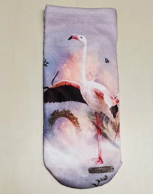 SF1015 Flamingo Land Socks POLLY Earrings