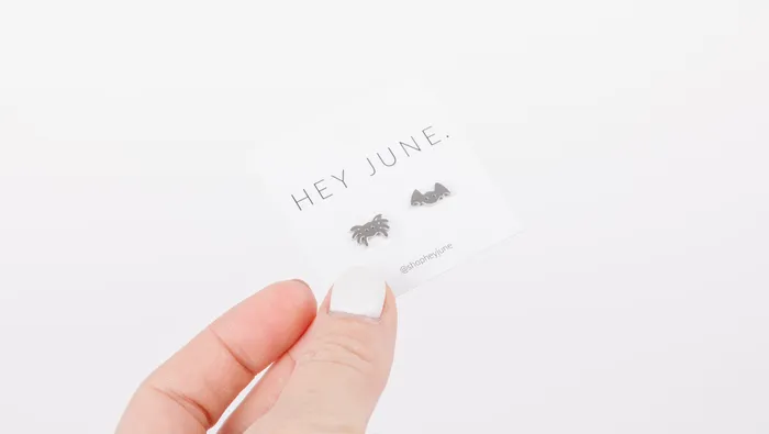 Spider Bat Studs SMJEL Grace Store Earrings