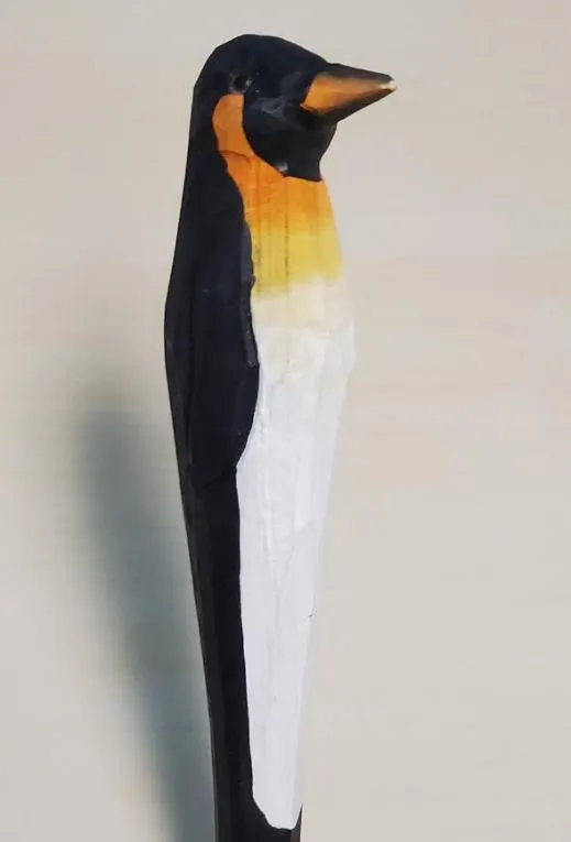 V106 Penguin Wood Pen POLLY Earrings