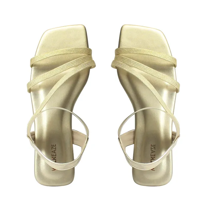 Women Casual Sandals 39917S Walkeaze Earrings