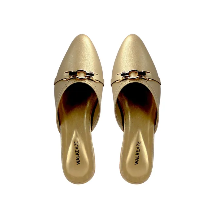 Women Formal Mules 39792S Walkeaze Earrings