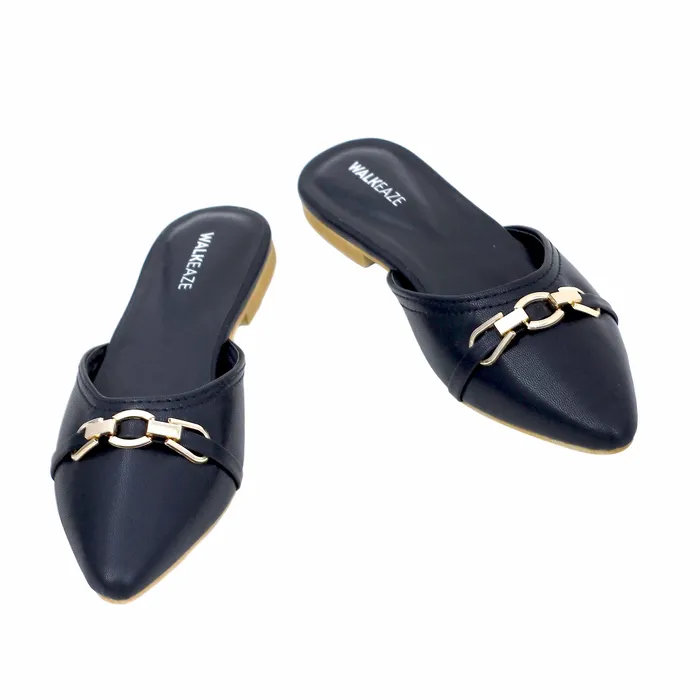 Women Formal Mules 39792S Walkeaze Earrings