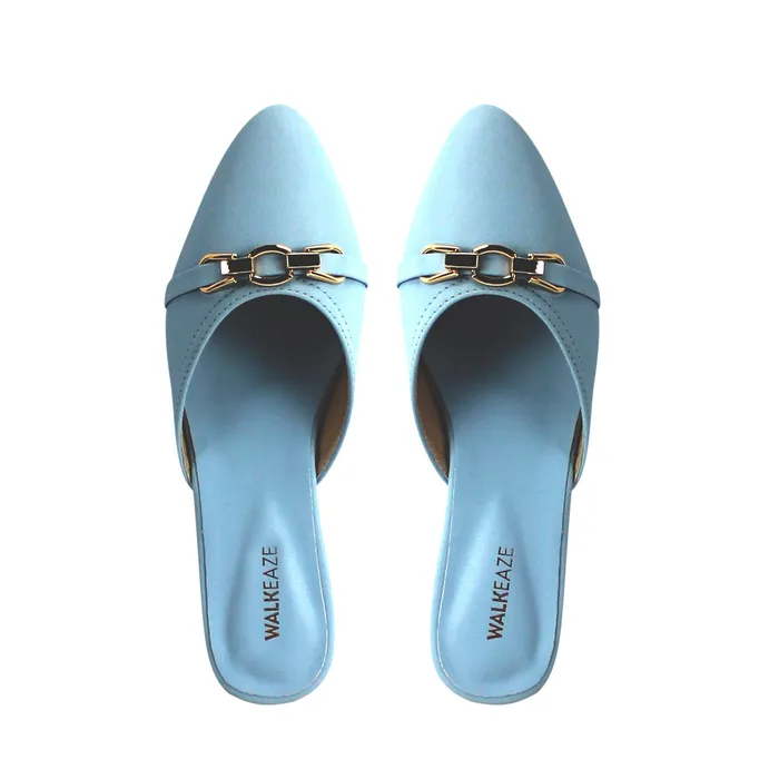 Women Formal Mules 39792S Walkeaze Earrings