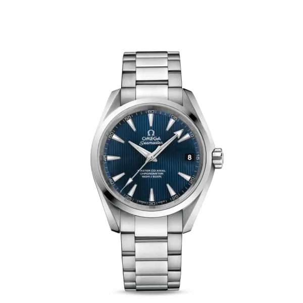 Bracelets Omega Omega Seamaster 39mm Watch Ref 23110392103002 Blue Index Dial Stainless Steel Bracelet
