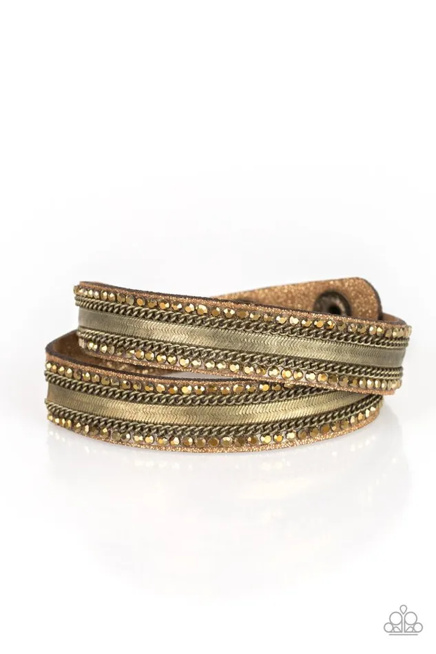 Bracelets Paparazzi Bracelet Rocker Rivalry Brass Paparazzi Jewelry Bracelets Paparazzi Bracelet Rocker Rivalry Brass Paparazzi Jewelry