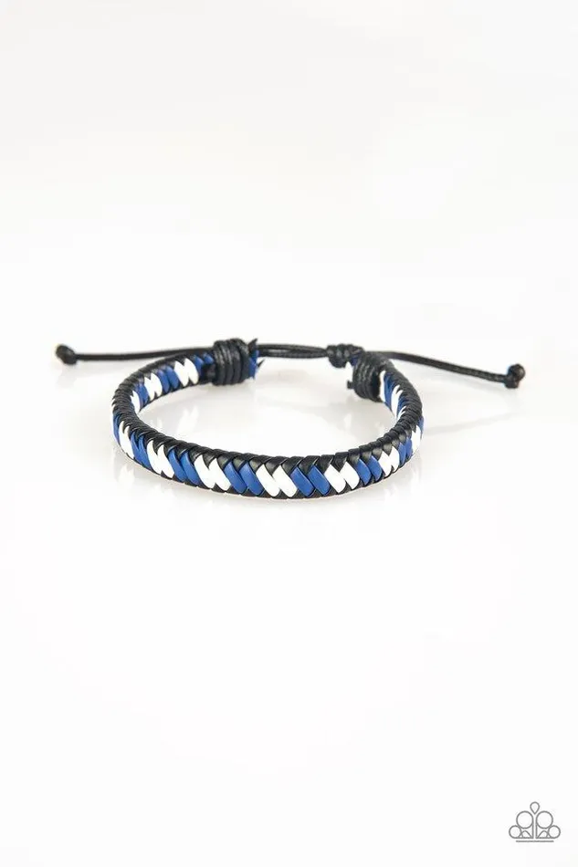 Bracelets Paparazzi Jewelry Paparazzi Bracelet Adventure Attitude Blue