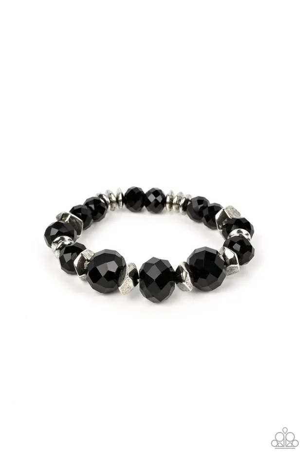 Bracelets Paparazzi Jewelry Paparazzi Bracelet Astral Auras Black Bracelets Paparazzi Jewelry Paparazzi Bracelet Astral Auras Black