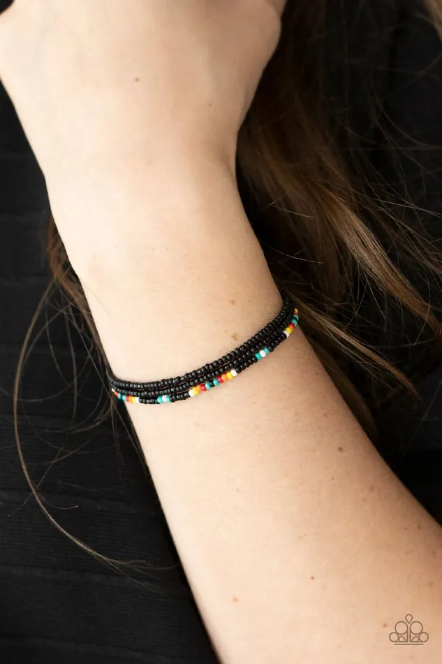 Bracelets Paparazzi Jewelry Paparazzi Bracelet Basecamp Boyfriend Black