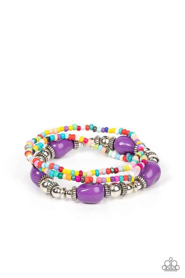 Bracelets Paparazzi Jewelry Paparazzi Bracelet Confidently Crafty Purple Bracelets Paparazzi Jewelry Paparazzi Bracelet Confidently Crafty Purple