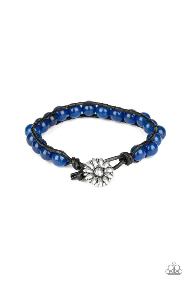 Bracelets Paparazzi Jewelry Paparazzi Bracelet Daisy Guru Blue