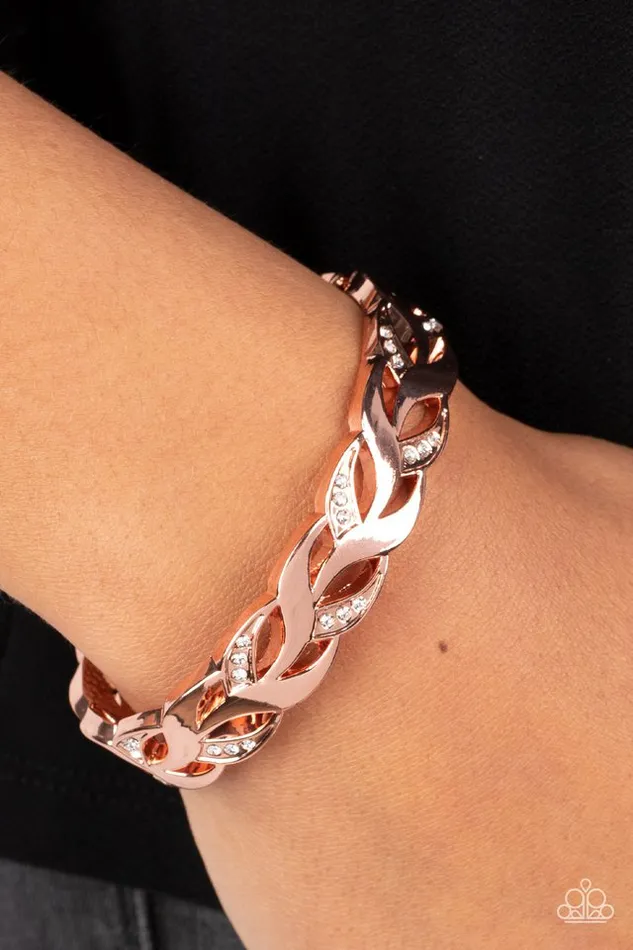 Bracelets Paparazzi Jewelry Paparazzi Bracelet EditorinLEAF Copper