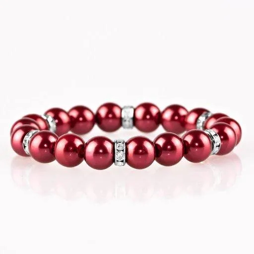 Bracelets Paparazzi Jewelry Paparazzi Bracelet Exquisitely Elite Red