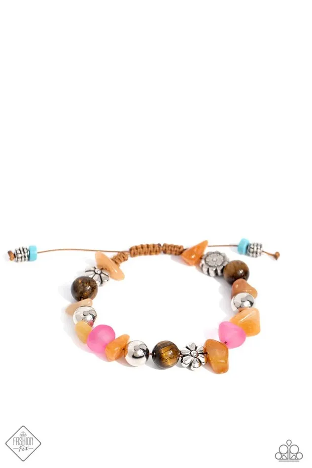 Bracelets Paparazzi Jewelry Paparazzi Bracelet Garden Party Pattern Orange Bracelets Paparazzi Jewelry Paparazzi Bracelet Garden Party Pattern Orange