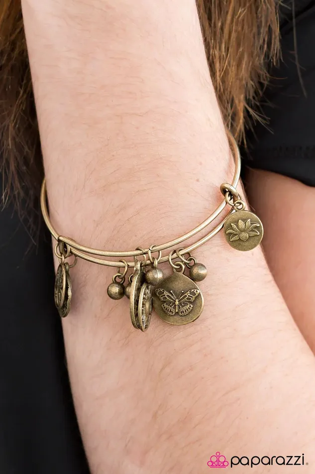 Bracelets Paparazzi Jewelry Paparazzi Bracelet Its Your Lucky Day Brass