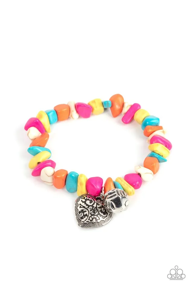 Bracelets Paparazzi Jewelry Paparazzi Bracelet Love You to Pieces Multi Bracelets Paparazzi Jewelry Paparazzi Bracelet Love You to Pieces Multi