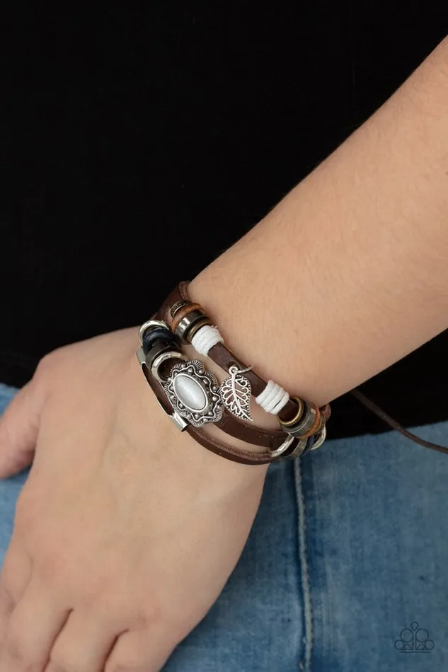 Bracelets Paparazzi Jewelry Paparazzi Bracelet Mystically Mediterranean White