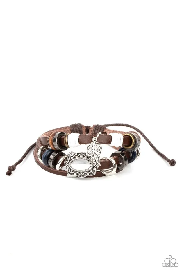 Bracelets Paparazzi Jewelry Paparazzi Bracelet Mystically Mediterranean White